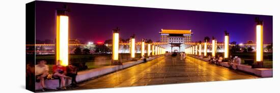 China 10MKm2 Collection - City Lights - Xi'an City-Philippe Hugonnard-Premier Image Canvas