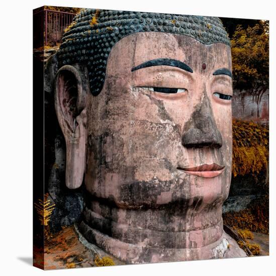 China 10MKm2 Collection - Giant Buddha of Leshan in Autumn-Philippe Hugonnard-Premier Image Canvas