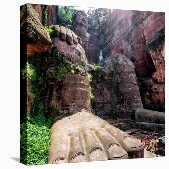 China 10MKm2 Collection - Giant Buddha of Leshan-Philippe Hugonnard-Premier Image Canvas