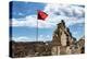 China 10MKm2 Collection - Great Wall with the Chinise Flag-Philippe Hugonnard-Premier Image Canvas