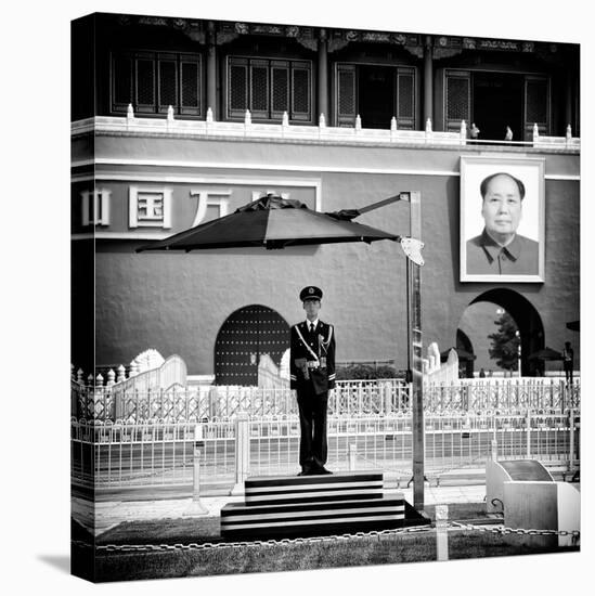 China 10MKm2 Collection - Guard in the Tiananmen Square - Beijing-Philippe Hugonnard-Premier Image Canvas