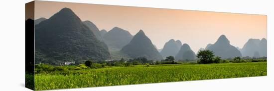 China 10MKm2 Collection - Karst Moutains in Yangshuo-Philippe Hugonnard-Premier Image Canvas