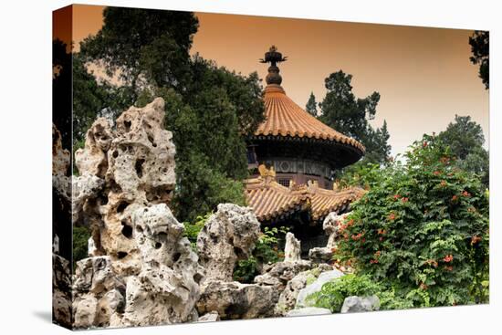 China 10MKm2 Collection - Pavilion Architecture at Sunset-Philippe Hugonnard-Premier Image Canvas