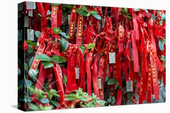 China 10MKm2 Collection - Prayer Ribbons - Buddha Temple-Philippe Hugonnard-Premier Image Canvas