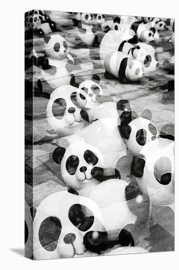 China 10MKm2 Collection - Psychedelic Pandas-Philippe Hugonnard-Premier Image Canvas