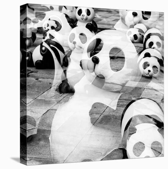 China 10MKm2 Collection - Psychedelic Pandas-Philippe Hugonnard-Premier Image Canvas