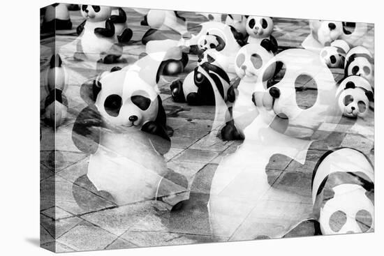 China 10MKm2 Collection - Psychedelic Pandas-Philippe Hugonnard-Premier Image Canvas