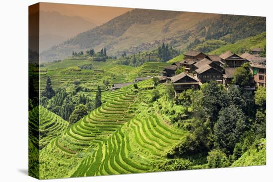 China 10MKm2 Collection - Rice Terraces - Longsheng Ping'an - Guangxi-Philippe Hugonnard-Premier Image Canvas