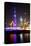 China 10MKm2 Collection - Shanghai Skyline with Oriental Pearl Tower at night-Philippe Hugonnard-Premier Image Canvas