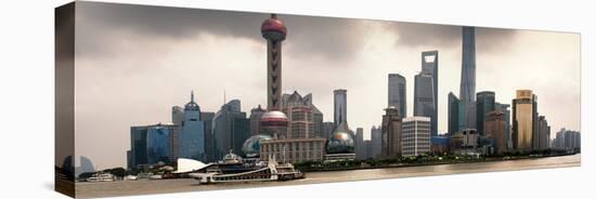 China 10MKm2 Collection - Shanghai Skyline with Oriental Pearl Tower-Philippe Hugonnard-Premier Image Canvas