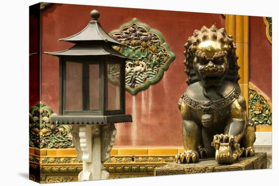 China 10MKm2 Collection - Statue of Imperial Palace of Forbidden City-Philippe Hugonnard-Premier Image Canvas