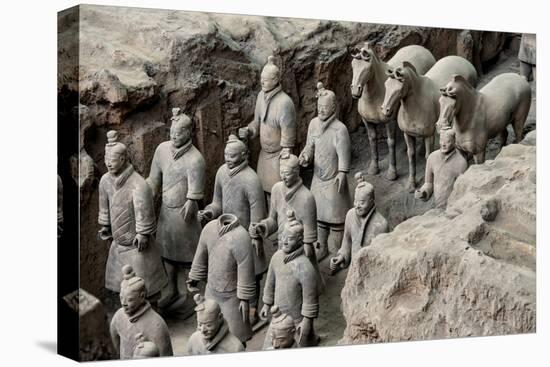 China 10MKm2 Collection - Terracotta Warriors and Horses-Philippe Hugonnard-Premier Image Canvas