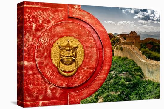 China 10MKm2 Collection - The Door God - Great Wall of China-Philippe Hugonnard-Premier Image Canvas