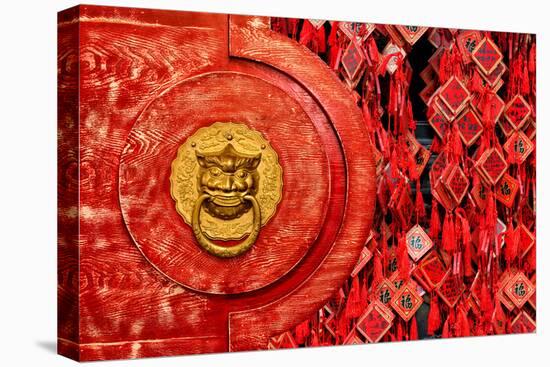 China 10MKm2 Collection - The Door God - Prayer-Philippe Hugonnard-Premier Image Canvas