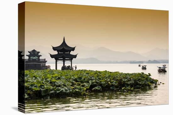 China 10MKm2 Collection - West Lake at sunset-Philippe Hugonnard-Premier Image Canvas