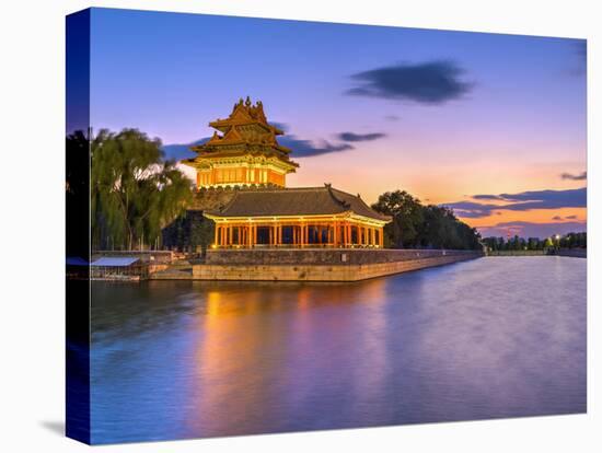 China, Beijing, Forbidden City, Palace Moat-Alan Copson-Premier Image Canvas