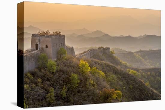 China, Beijing Municipality, Miyun County, Great Wall of China (Unesco World Heritage Site)-Alan Copson-Premier Image Canvas