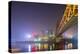 China, Chongqing, Dongshuimen Bridge Above Yangtze River-Paul Souders-Premier Image Canvas