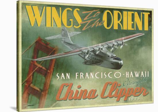 China Clipper-Carlos Casamayor-Stretched Canvas