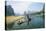 China Fisherman with Cormorant Birds on Li River-null-Premier Image Canvas