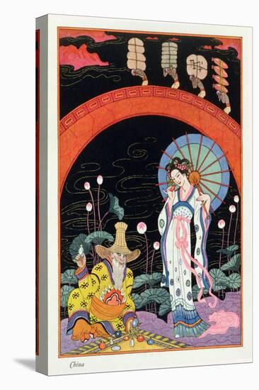 China, from "The Art of Perfume," Published 1912-Georges Barbier-Premier Image Canvas