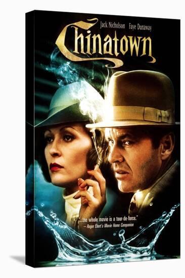 Chinatown, L-R: Faye Dunaway, Jack Nicholson, 1974-null-Stretched Canvas