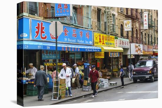 Chinatown, Manhattan, New York City, United States of America, North America-Fraser Hall-Premier Image Canvas