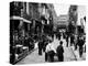 Chinatown on a Sunday: Pell Street, New York-null-Stretched Canvas