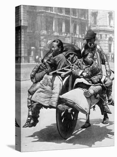 Chinese Family on a Cart, 1936-Sport & General-Premier Image Canvas