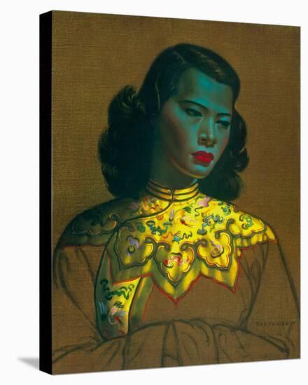 Chinese Girl-Vladimir Tretchikoff-Stretched Canvas