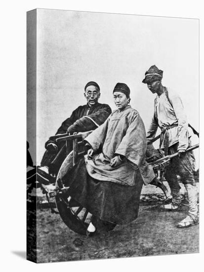 Chinese Rickshaw, circa 1870-John Thomson-Premier Image Canvas