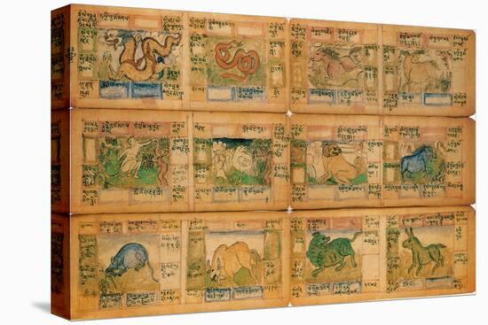 Chinese Zodiac, 18th century-Science Source-Premier Image Canvas