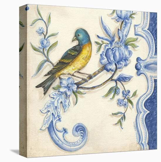 Chinoiserie Aviary II-Kate McRostie-Stretched Canvas