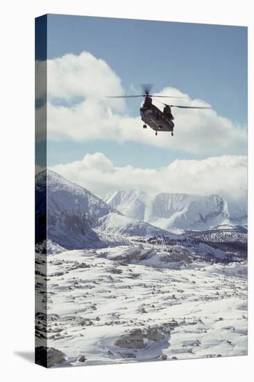 Chinook Search and Rescue Helicopter, Sequoia and Kings Canyon, California, USA-Gerry Reynolds-Premier Image Canvas