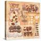 Chocolate Display 2-Maret Hensick-Stretched Canvas