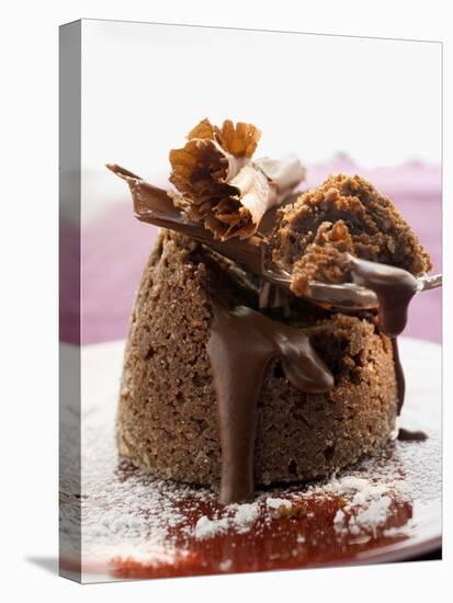 Chocolate Soufflé Filled with Chocolate Sauce-null-Premier Image Canvas