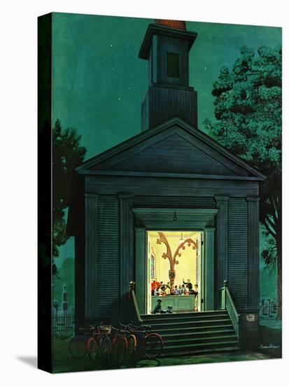 "Choir Practice," August 10, 1946-Stevan Dohanos-Premier Image Canvas