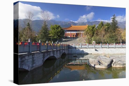 Chongsheng Temple, Dali, Yunnan, China, Asia-Ian Trower-Premier Image Canvas