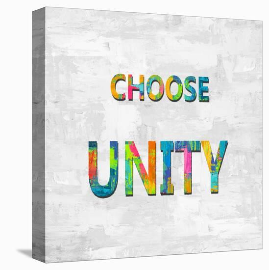 Choose Unity in Color-Jamie MacDowell-Stretched Canvas