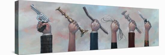 Choose Your Weapon-Aaron Jasinski-Stretched Canvas