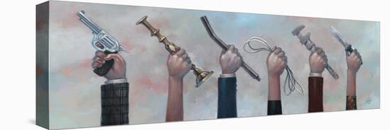 Choose Your Weapon-Aaron Jasinski-Stretched Canvas