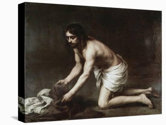 Christ After the Flagellation-Bartolome Esteban Murillo-Premier Image Canvas