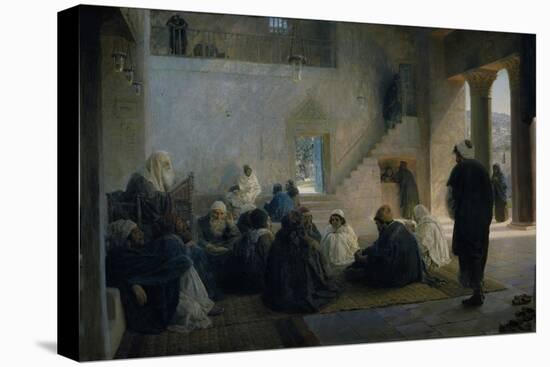 Christ Among the Doctors, 1896-Vasili Dmitrievich Polenov-Premier Image Canvas