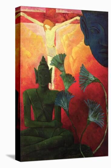 Christ and Buddha, circa 1890-1892-Paul Ranson-Premier Image Canvas