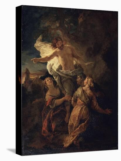 Christ and the Holy Women, Early 1680S-Charles de La Fosse-Premier Image Canvas