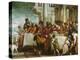 Christ and the Magdalen in the House of the Pharisee-Paolo Veronese-Premier Image Canvas