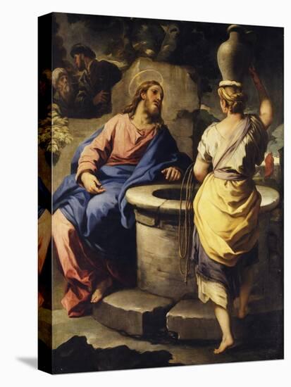 Christ and the Samaritan Woman at the Well, C. 1697-Luca Giordano-Premier Image Canvas