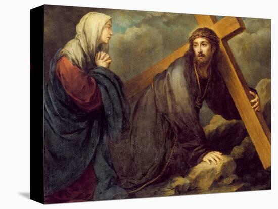 Christ at Calvary-Bartolome Esteban Murillo-Premier Image Canvas