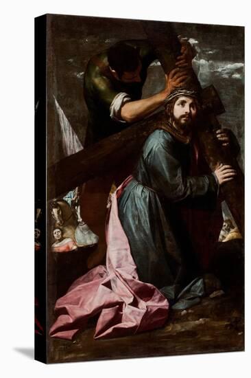 Christ Bearing the Cross (Via Dolorosa) (Oil on Canvas)-Alonso Cano-Premier Image Canvas