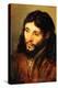 Christ by Rembrandt-Rembrandt van Rijn-Stretched Canvas